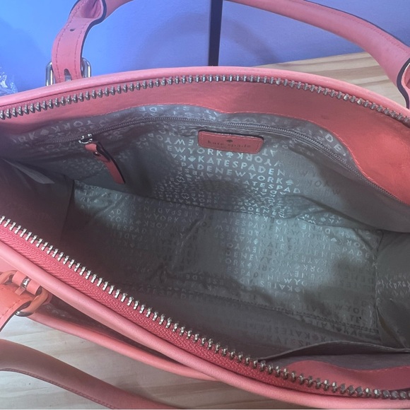 Kate Spade Vanston Small Maryclare Tote in Coral Leather - Picture 12 of 16